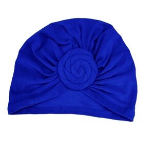 2 pcs Knot Turban Hijab Ethnic Beanie Solid Color Fashion Headscarf